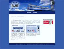 Tablet Screenshot of aje-gmbh.de